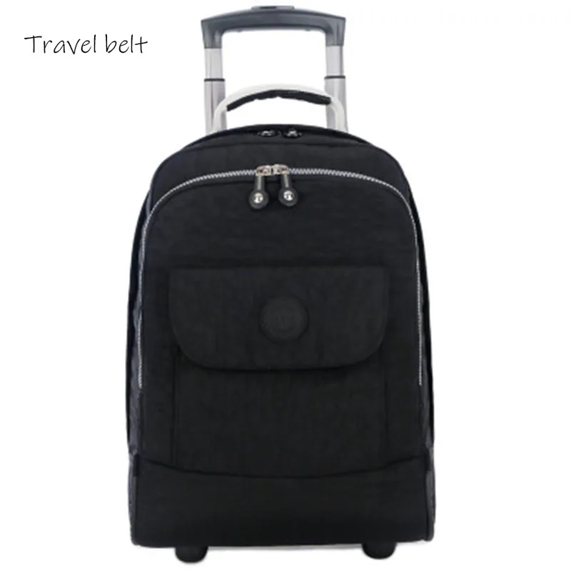 Удобный и стильный ремень для путешествий, женский рюкзак на колесиках, чемодан на плечо, мужские деловые дорожные сумки для ноутбука - Цвет: NO2