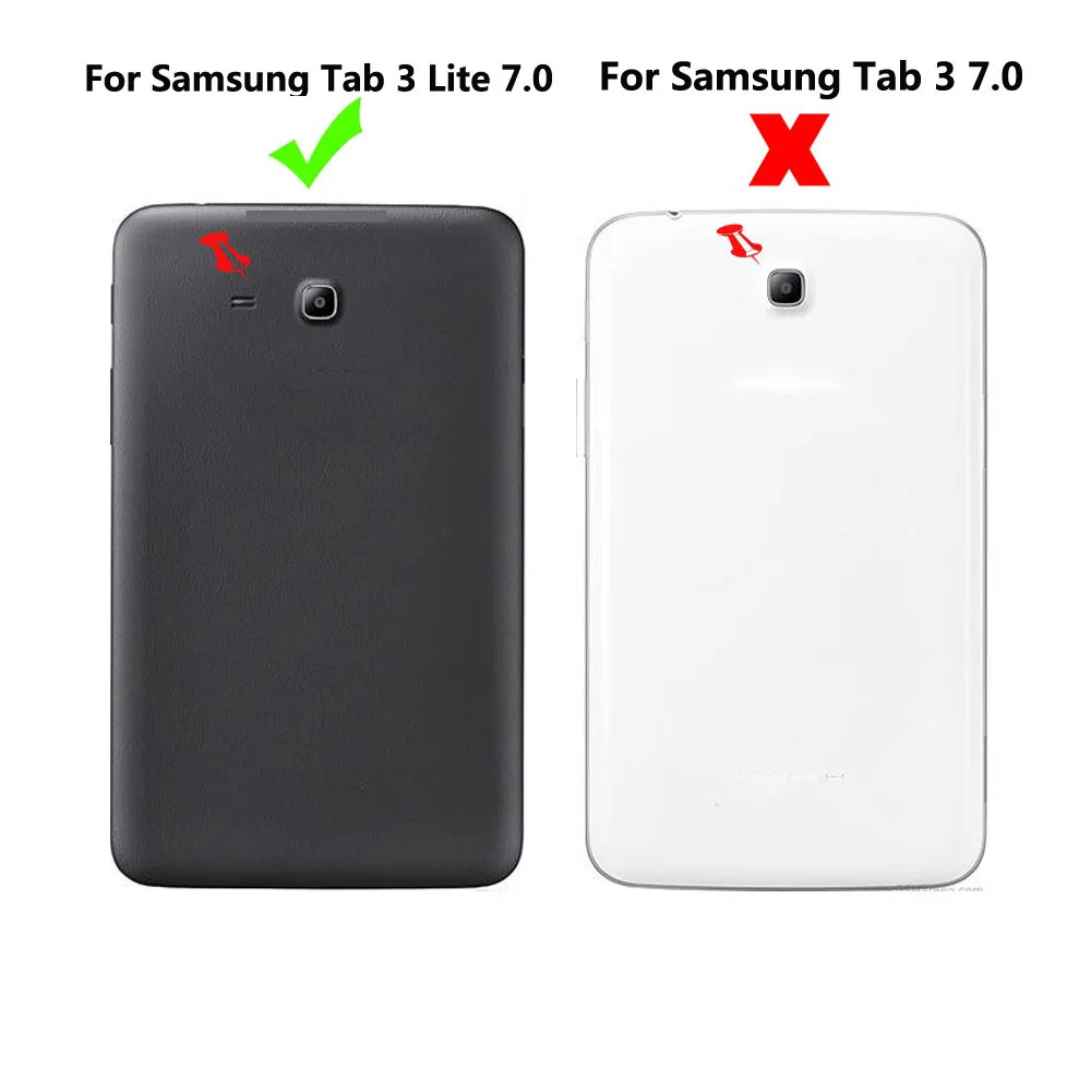 Чехол для планшета Samsung Galaxy Tab 3 Lite 7 0 T110 T111 T115 T116 силиконовый ударопрочный чехол
