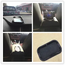 Автомобильный Противоскользящий коврик для мобильного телефона, липкий нескользящий коврик, gps держатель, подставка для bmw e60, toyota, skoda, passat, b6, audi, a6, c5, Mazda, ix25