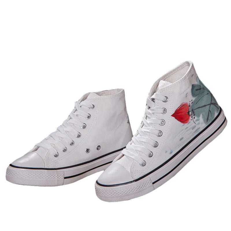 Chinese Ink Series Season Canvas Shoe China Style Chinese Ink Sail Cloth Shoe Woman Fund In State Cloth Shoe Zapatos De Mujer Chinese Ink Series Season Canvas Shoe China Style Chinese Ink Sail Cloth Shoe Woman Fund In State Cloth Shoe Zapatos De Mujer