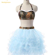 blue camo prom dresses