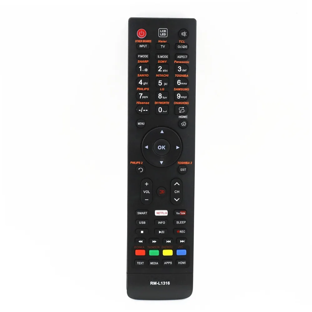 

TV Remote Controller control For LCD-832 RC7b RC1DB RC6W fusion-RC9B RC10db RC15b RC17b supra RC4db RC5W RC8B RC18b RC-18W RC19B