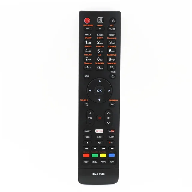 TV Remote Controller control For LCD 832 RC7b RC1DB RC6W fusion RC9B
