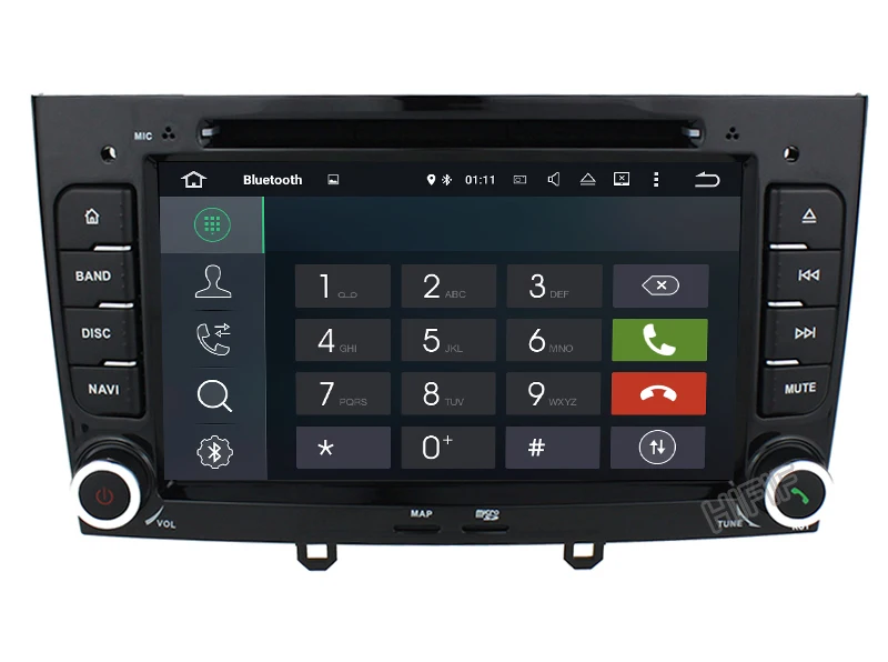 Flash Deal IPS 7 inch 1024*600 Octa Core Android 8.0 4G RAM 32GROM Multimedia Car dvd Player For Peugeot 308 408 with wifi radio GPS BT RDS 30