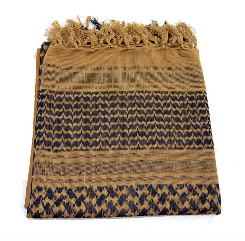 mens scarf for summer Arab Square Military Tactical Scarf Men Thicken US Soldier Army Combat Scarves Keffiyeh Shawl Veil Paintball Arabic Scarf 110cm mens dress scarf