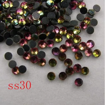

SS30 wholesale price 40gross/5760pcs 4.6-4.8mm free shipping high quality level machine cut dmc hot fix rhinestones beads