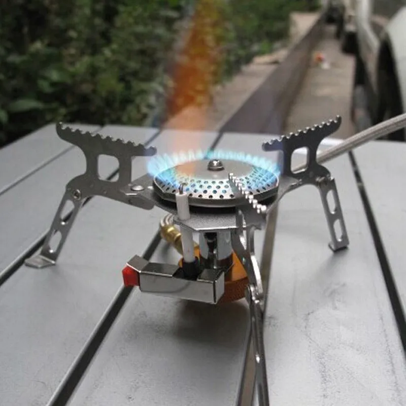 New Portable Outdoor Folding Gas Stove Camping Hiking Picnic Furnace