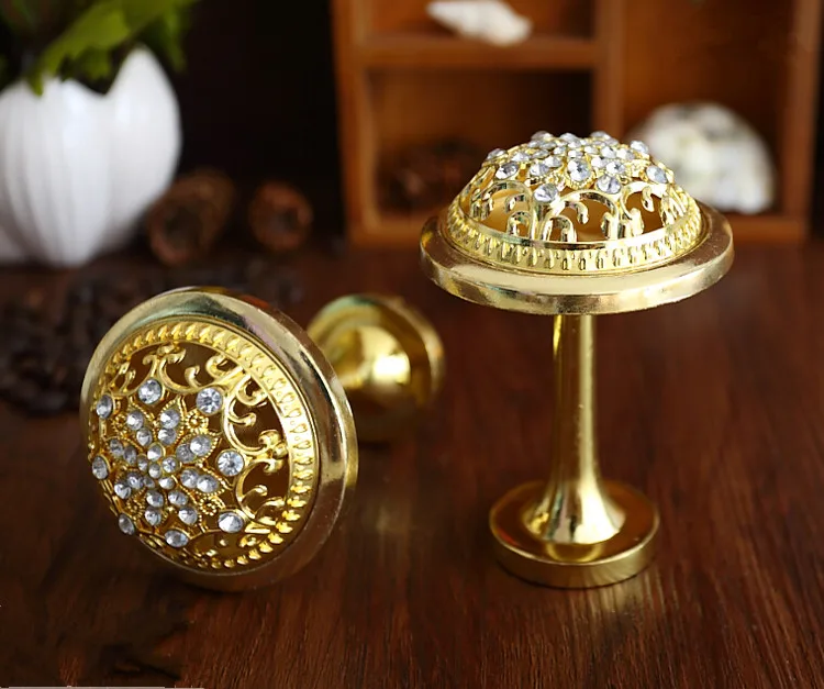 

1pc Crystal Silver/Gold Wall Hooks Luxury Clothes Hanger Tieback Hook Chic Curtain hook French Country Hat Coat Hangers