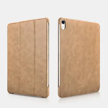 

ICARER Microfiber Case For iPad Air 10.9" 2020 Vintage Leather Flip Cover For iPad Pro 11 inch(2018)