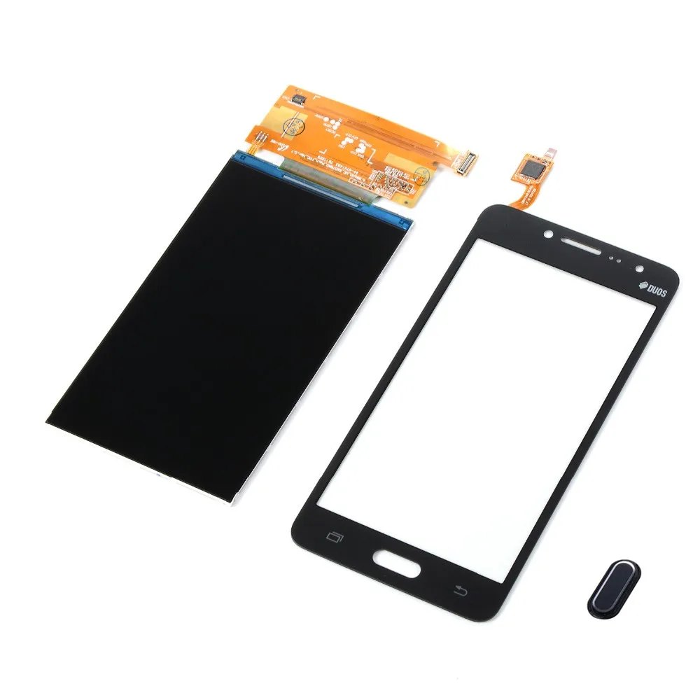 Для samsung Galaxy J2 Prime SM-G532F G532M G532H G532G Сенсорный экран Digitizer+ ЖК-дисплей Дисплей+ Кнопка возврата Home+ клей