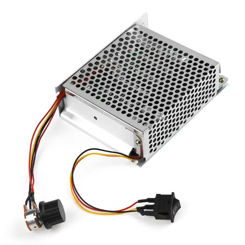 

Adjustable Reversible DC 10-55V 60A DC Motor Speed Controller PWM Control 12V 24V 48V Digital Display