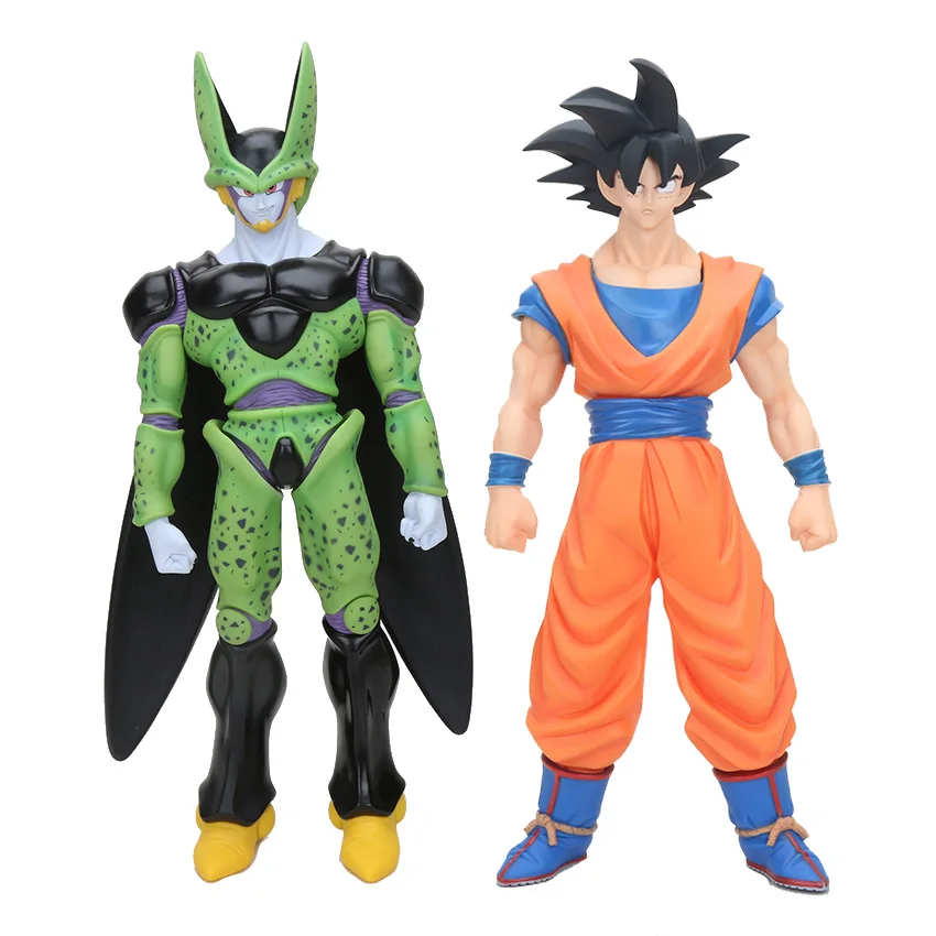 

43-47cm Dragon Ball Action Figures Son Goku Cell Super Big PVC Figure Model Toy