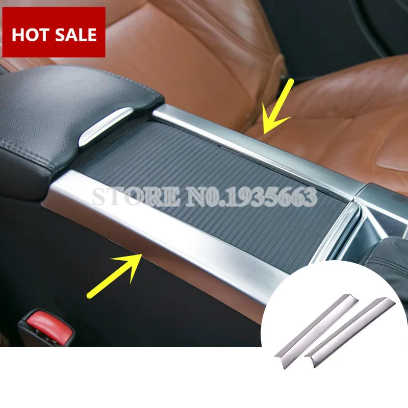 

For VOLVO XC60 Interior Console Water Cup Holder Frame Trim Cover 2009-2015 2pcs