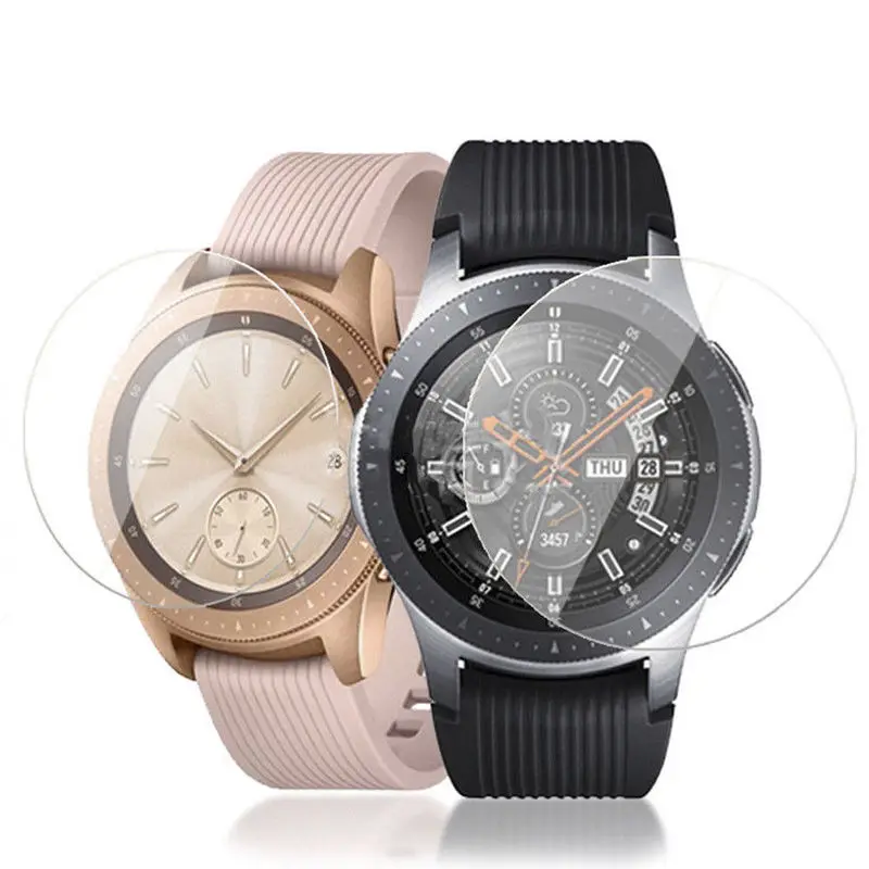 Закаленное стекло для Samsung Galaxy Watch 42 мм 46 Gear S2 S3 S4 защитная пленка + комплект