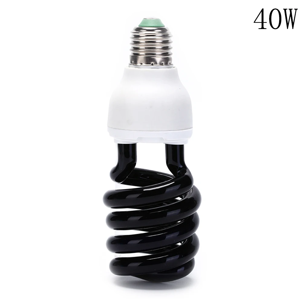 Светодиодный светильник, лампочка 220 В, 36 Вт, 40 Вт, E27, ультрафиолетовая УФ-спираль, энергосберегающий черный светильник, светодиодная лампада, светодиодные лампы черного цвета