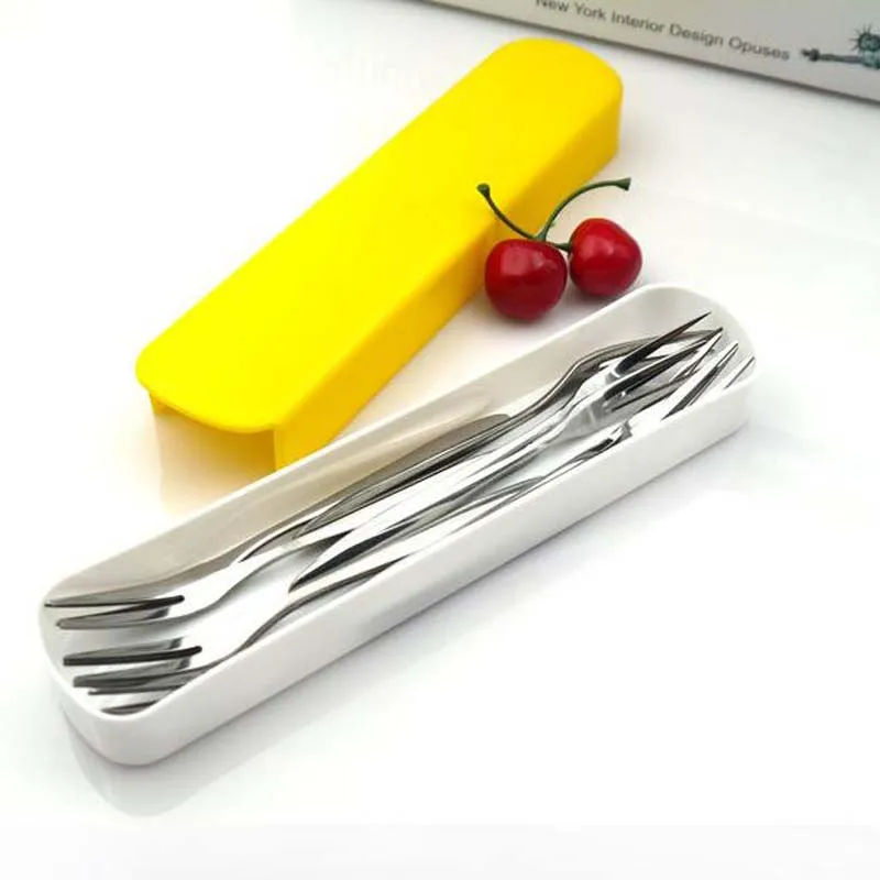 Kitchen Chopsticks Storage Box Portable Chopsticks Box Fork Spoon Storage Box Tableware