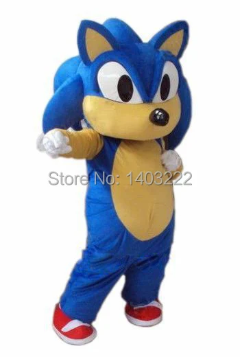 

New Sonic the Hedgehog Mascot costume Sonic Mascot costume Cosplay Free shipping