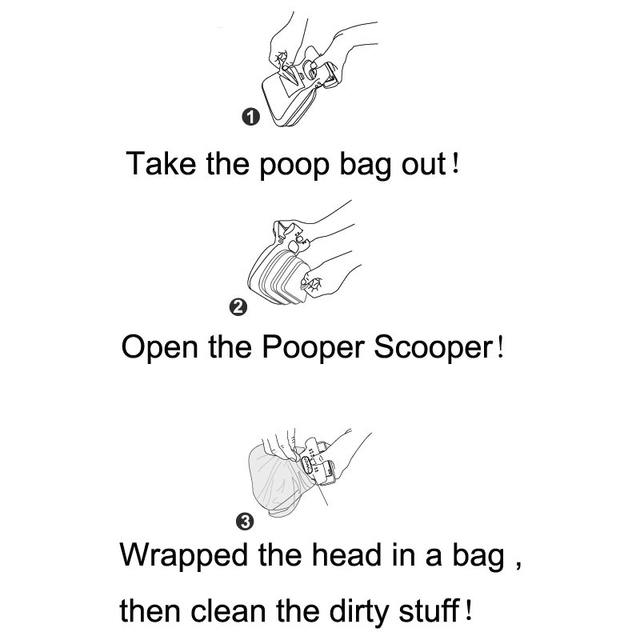 Portable Dog Poop Scoop