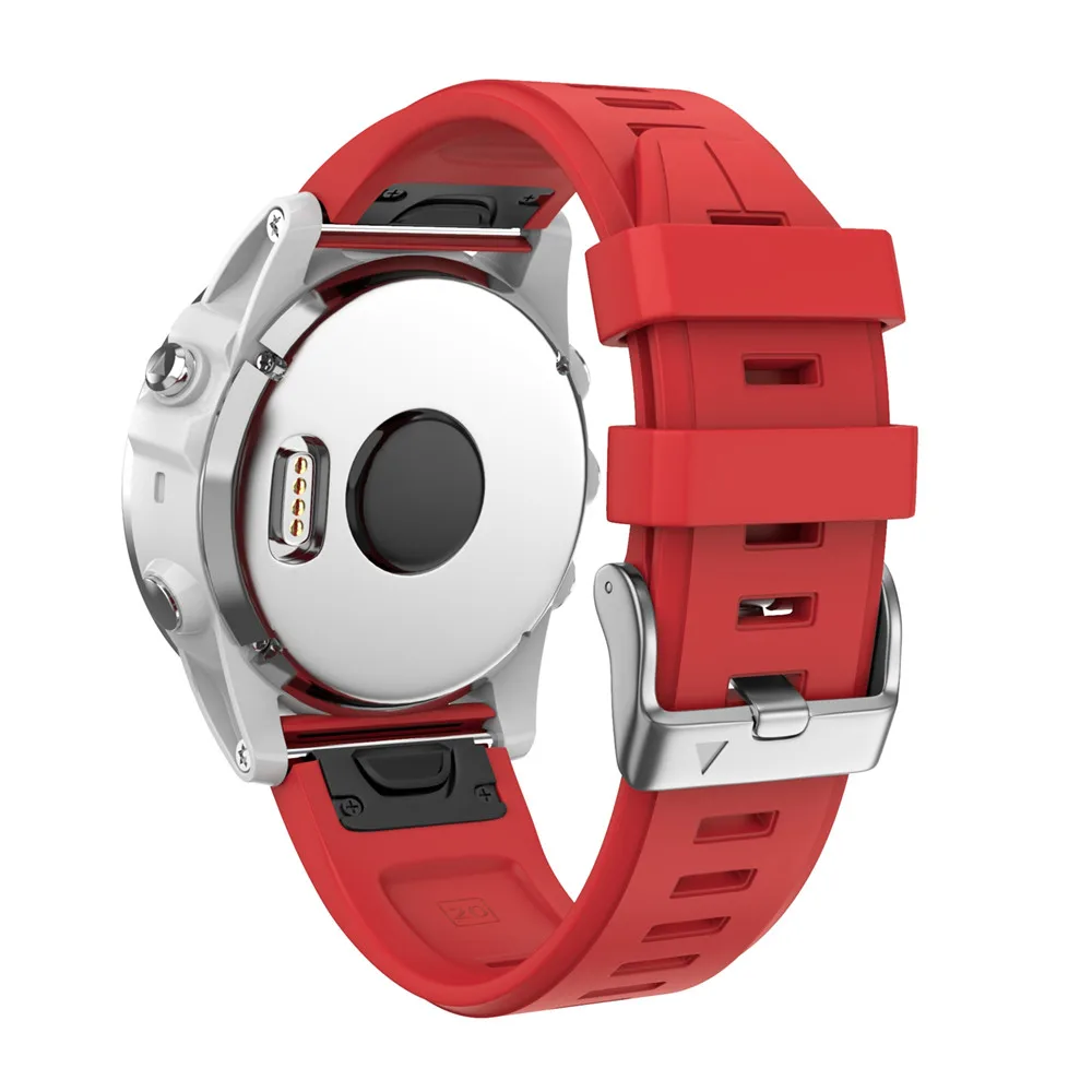 20 мм мягкий силиконовый резиновый ремешок Замена для Garmin Fenix 5S/Fenix5S плюс Смарт спортивные часы браслет ремень унисекс