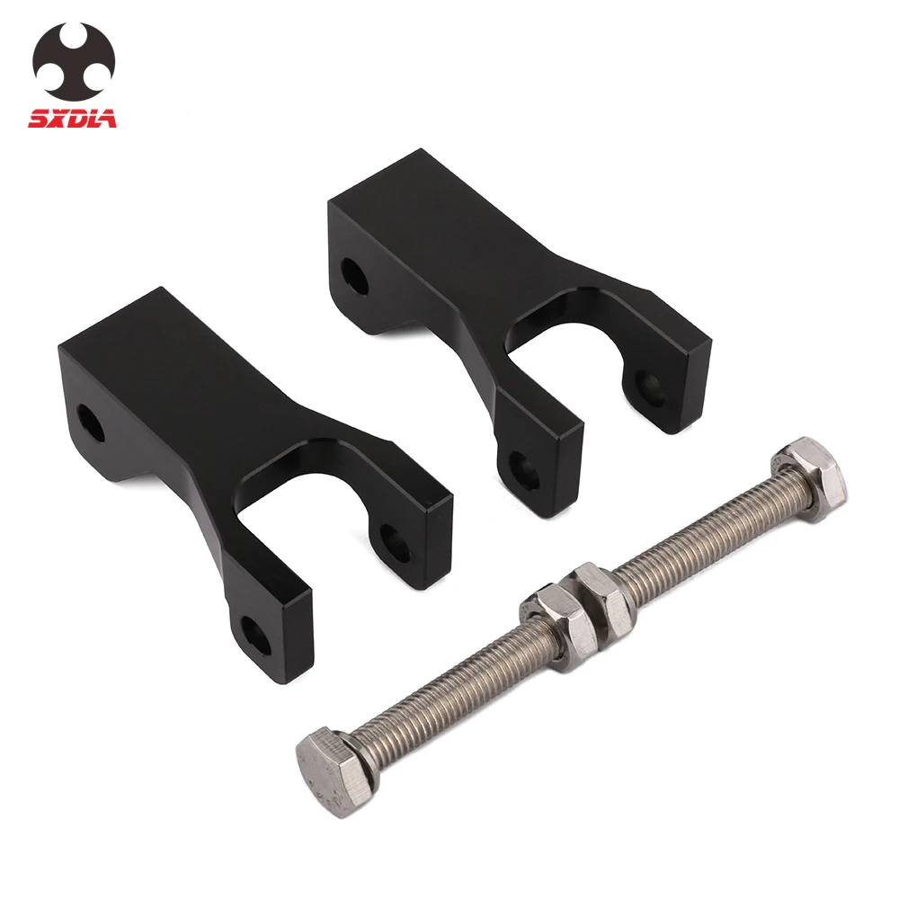  Motorcycle Accessories CNC Aluminum Adjustable ATV Shock Absorber Front Lowering Kit For Kawasaki K