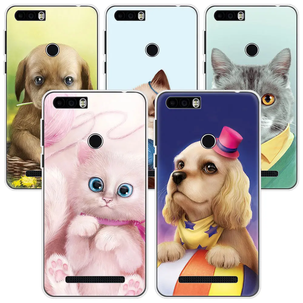 

Cute Phone Case for Leagoo T5 M5 plus edge Kiicaa power M8 Pro shark1 Cat Dog cartoon Animal Soft Silicone Transparen Back Cover