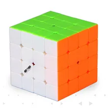 QIYI WuQue 4x4x4 скоростной магический куб головоломка гладкая твист 4x4 быстрый ультра-Гладкий кубар-Рубик на скорость детские игрушки подарок