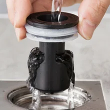 Анти-запах обратного потока предотвращающий запах фильтр для борьбы с вредителями канализационная труба кухня туалет силиконовый канализационный сердечник сливной сетчатый фильтр