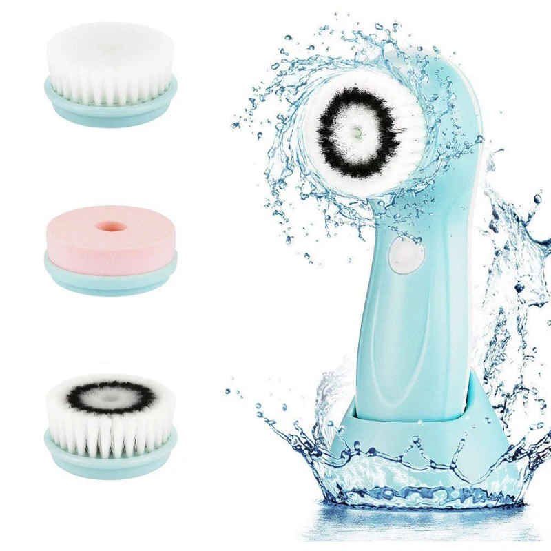 

Multifunctional Electric Face Cleanser USB Rechargeable Blackhead Removal Facial Washing Cleaning Brush Machine Skin Care Tools