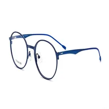 MONGOTEN титановый сплав унисекс Мода полный обод круглая рамка прогрессивные мульти-фокусные линзы очки для дальнозоркости дальние очки для чтения