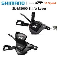 Shimano Deore XT SL M8000 11S 2/3x11S рычаг переключения скоростей Rapidfire Plus переключения рычагов переключения передач для горного велосипеда с внутренним кабелем