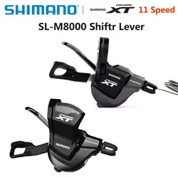 Shimano Deore XT SL M8000 11 S 2/3x11 S переключения Рычаг Rapidfire плюс сдвижные рычаги Mountain переключатель для велосипеда с Внутренний кабель