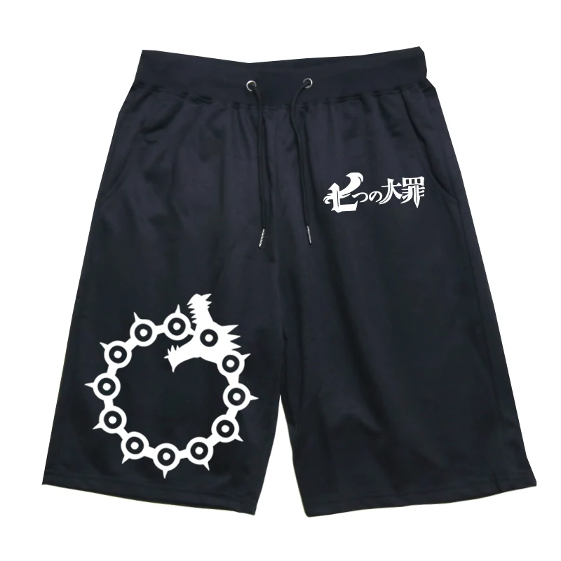 Спортивные штаны Seven Deadly Sins; сезон лето; большие размеры; повседневные спортивные штаны; штаны для бега; брюки до колена; шорты для тренировок