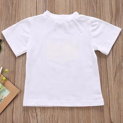 Pudcoco/ г. модная летняя одежда для новорожденных мальчиков и девочек, футболка Топы, блузка от 0 до 24 месяцев
