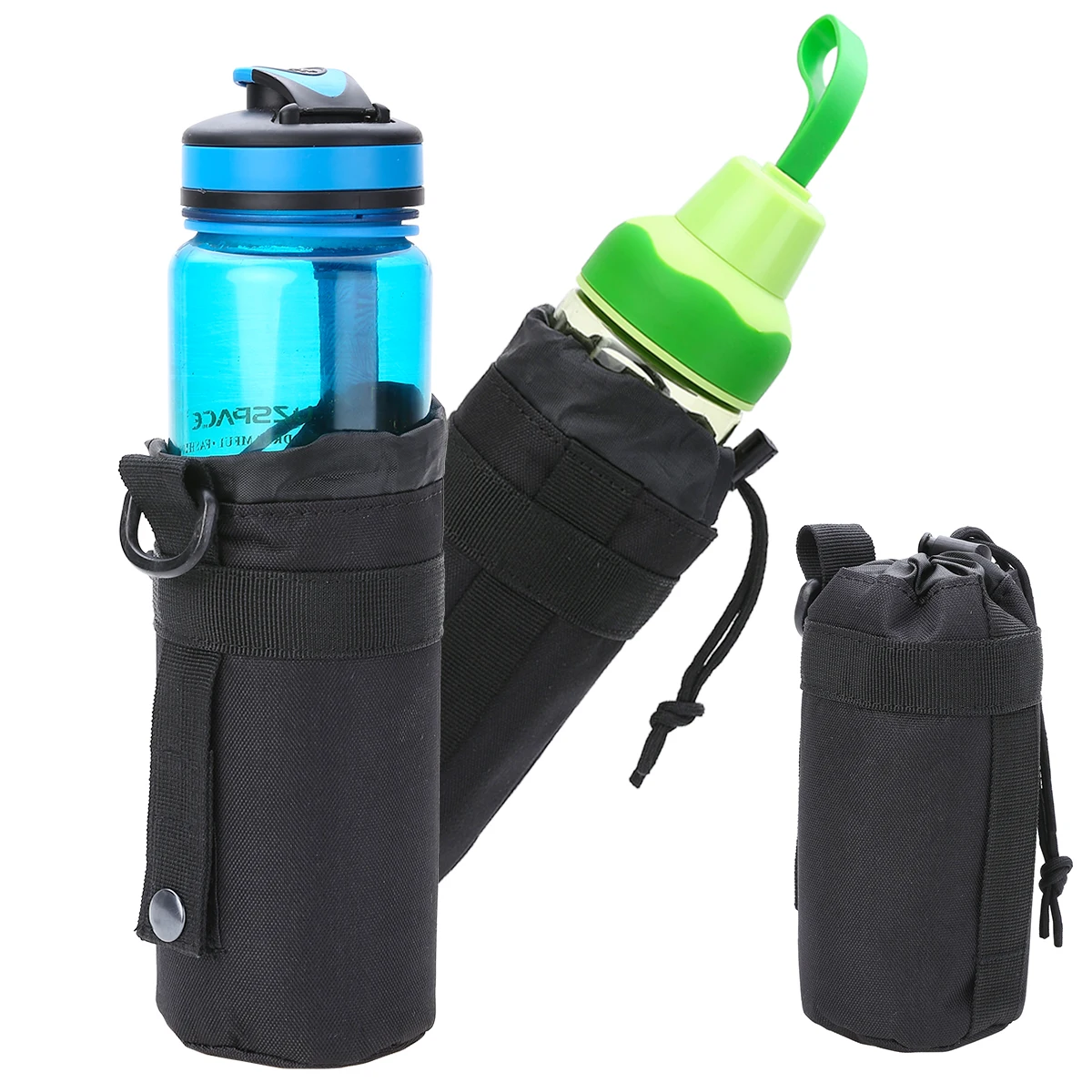 NEW Outdoor Camo Water Bottle Bag Water Bottle  Bag Kettle Pouch Holder Travel Hiking Climbing Sport Camo Water Bag 6 Colors