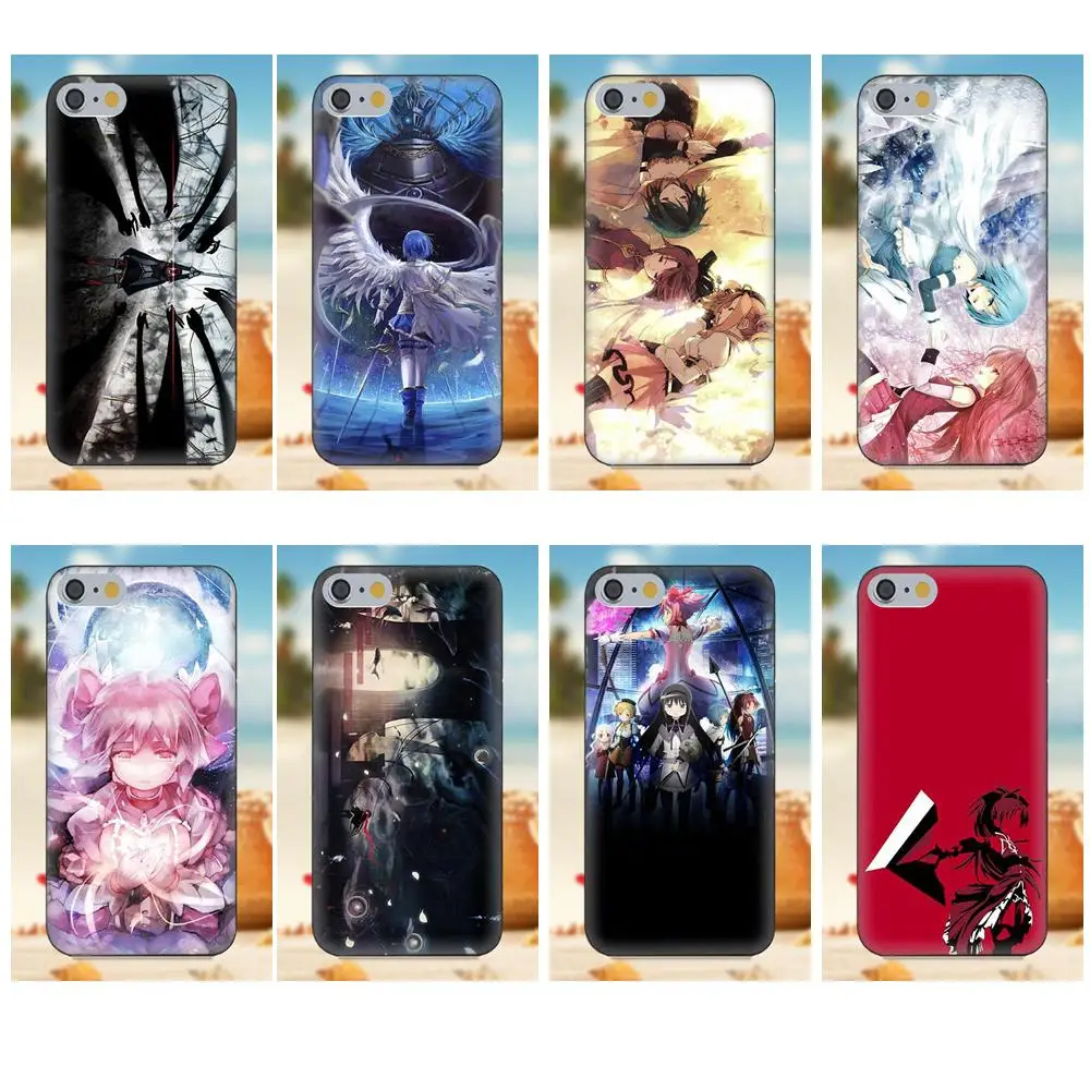 Puella Magi Madoka Magica аниме термополиуретановый чехол Coque для iPhone X 4S 5S 5C SE 6 S 7 8 Plus Galaxy Note 5