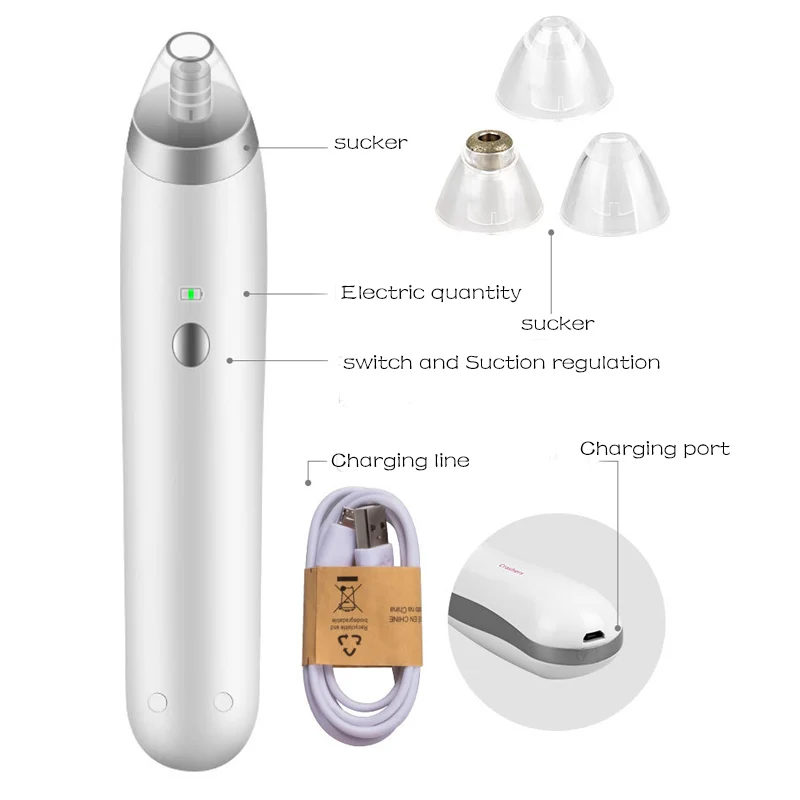 Harga Laikou Komedo Vacuum Listrik Pori Cleaner Jerawat Komedo Remover Pori Ekstraksi Vakum Hisap Wajah Kulit Perawatan Alat Pergi Jerawat