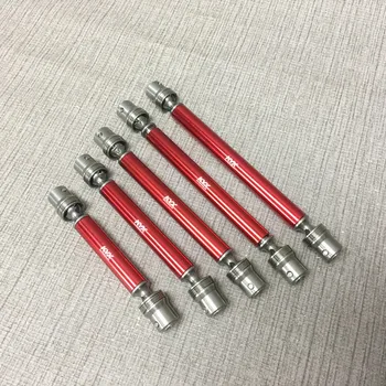 

1PCS Metal Transmission Shaft 95-100/110-125mmStainless Steel Universal Drive Shaft Joint for RC SCX10 90048 Axis Upgrade Parts