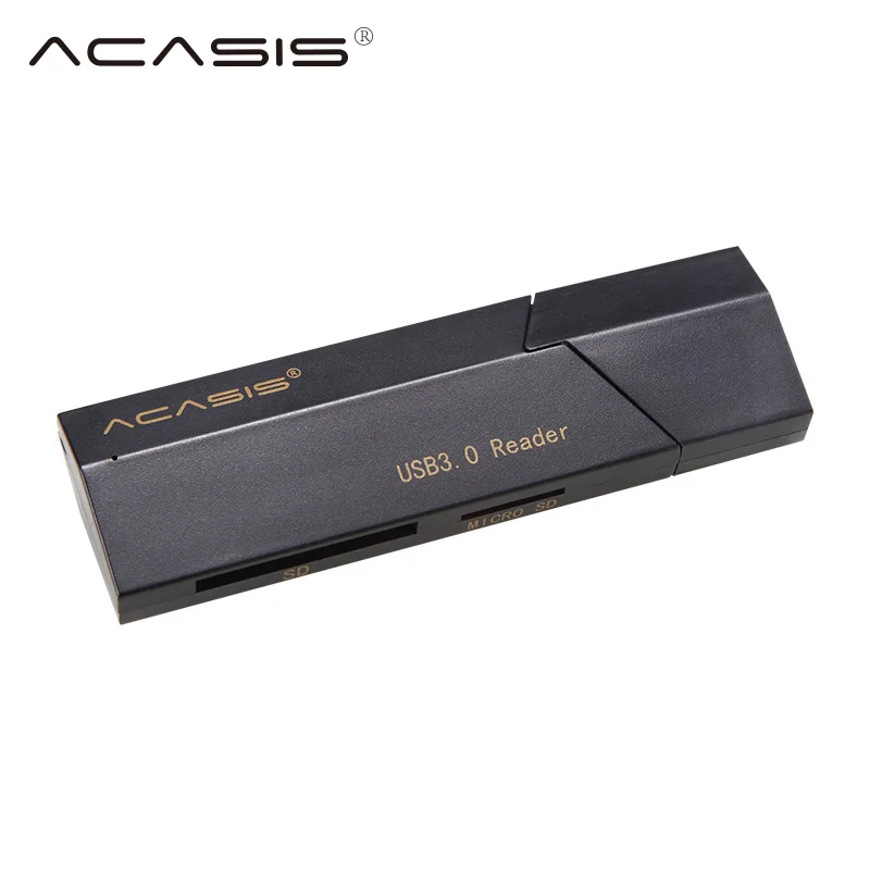 Acasis кардридер USB 3,0 2,0 на SD Micro SD TF карта памяти адаптер для ноутбуков Аксессуары мульти смарт кардридер