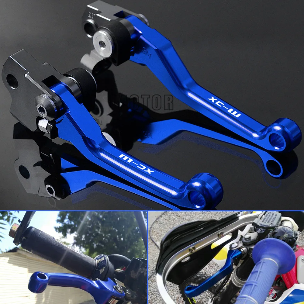 

Motocross Accessories Aluminum Brake Clutch Levers For KTM 125 150 200 250 XC-W XCW XC W Dirt'bike Pit Dirt Bike Pivot Aluminum