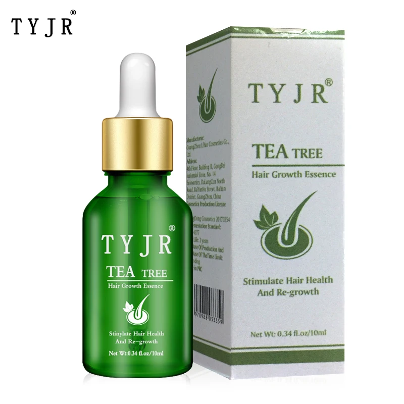 

TYJR Tea Tree Nourishing 10ML Hair Eyebrow Eyelash Growth Anti-Alopecia Liquid Oil Mild Maintenance Hair Care Essential TSLM2