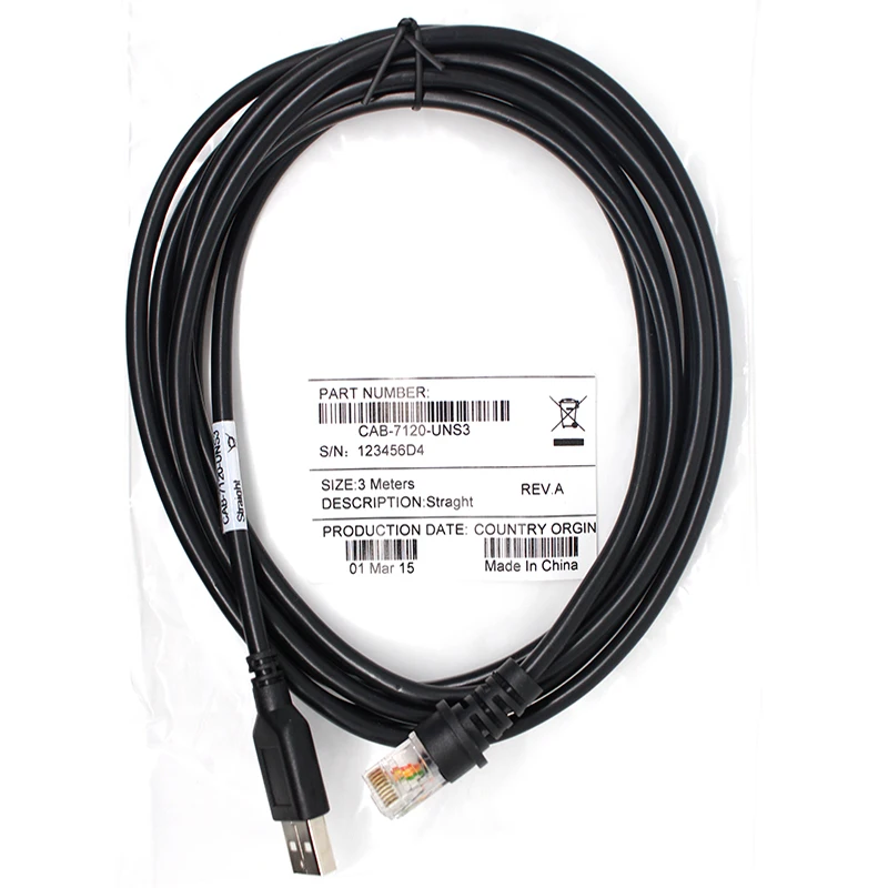 

Usb-кабель для сканера штрих-кодов Honeywell MS7120 MS9540 MS5145