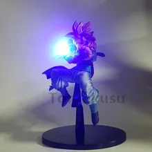 Dragon Ball Z фигурки Gogeta Супер Saiyan Мощность аниме Dragon Ball и Super Goku Вегета слитные модели игрушки Фигурки из игры Dragon Ball DBZ(светодиодными лампами Dragon Ball Z фигурки Gogeta Супер Saiyan Мощность аниме Dragon Ball и Super Goku Вегета слитные модели игрушки Фигурки из игры Dragon Ball DBZ(светодиодными лампами