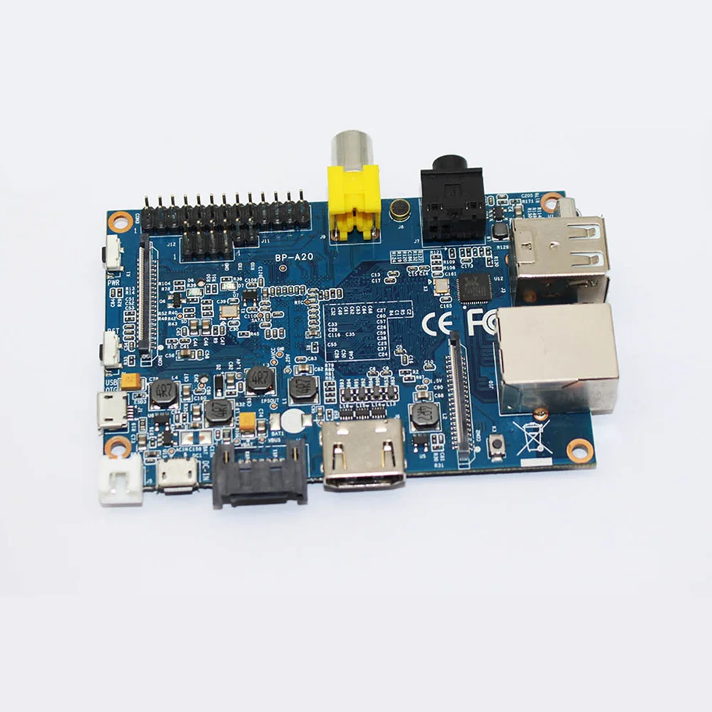 Banana Pi BPI M1 A20 двухъядерный 1 ГБ ОЗУ с открытым исходным кодом макетная плата одноплатный компьютер Совместимость с raspberry pi