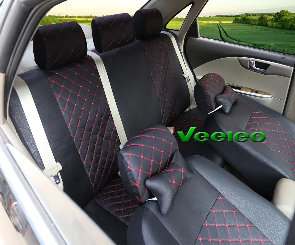 Efecto negro 3d fundas para asientos para Ford mondeo asiento del coche referencia completamente