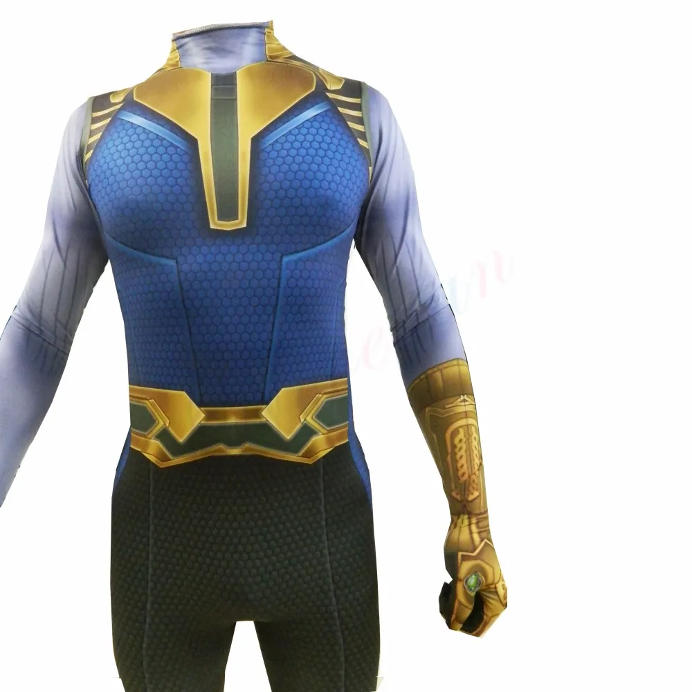 Avengers 4 Endgame Thanos Costume Adult Party Halloween Cosplay Costumes For Men Kids