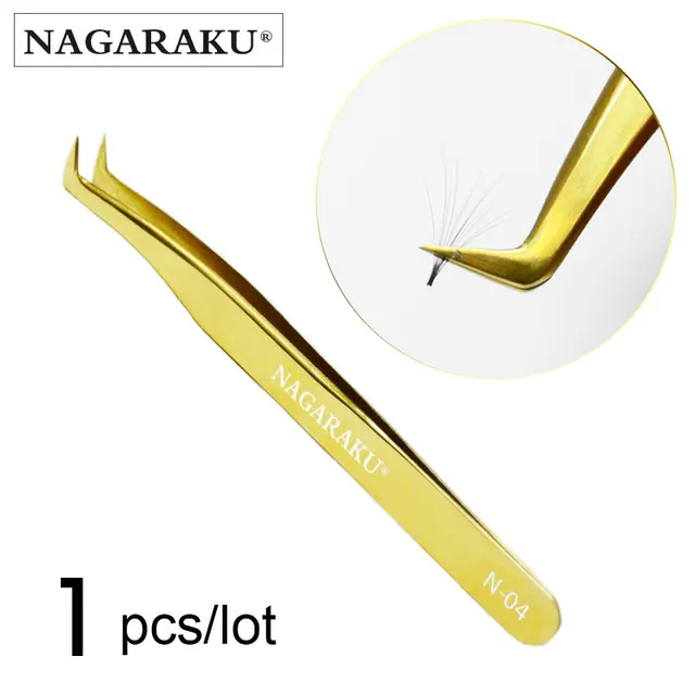 Precision Eyelash and Nail Tweezers Set 4