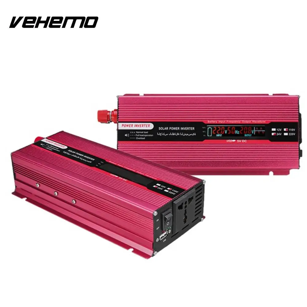 

DC12V To AC220V High Performance Car Inverter LED Charger Solar Power Inverter Portable Adapter Auto Inverter