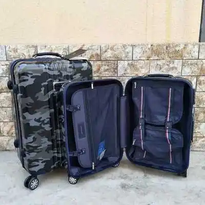 Экспорт в США Камуфляжный чемодан брендовый чемодан - Цвет: black