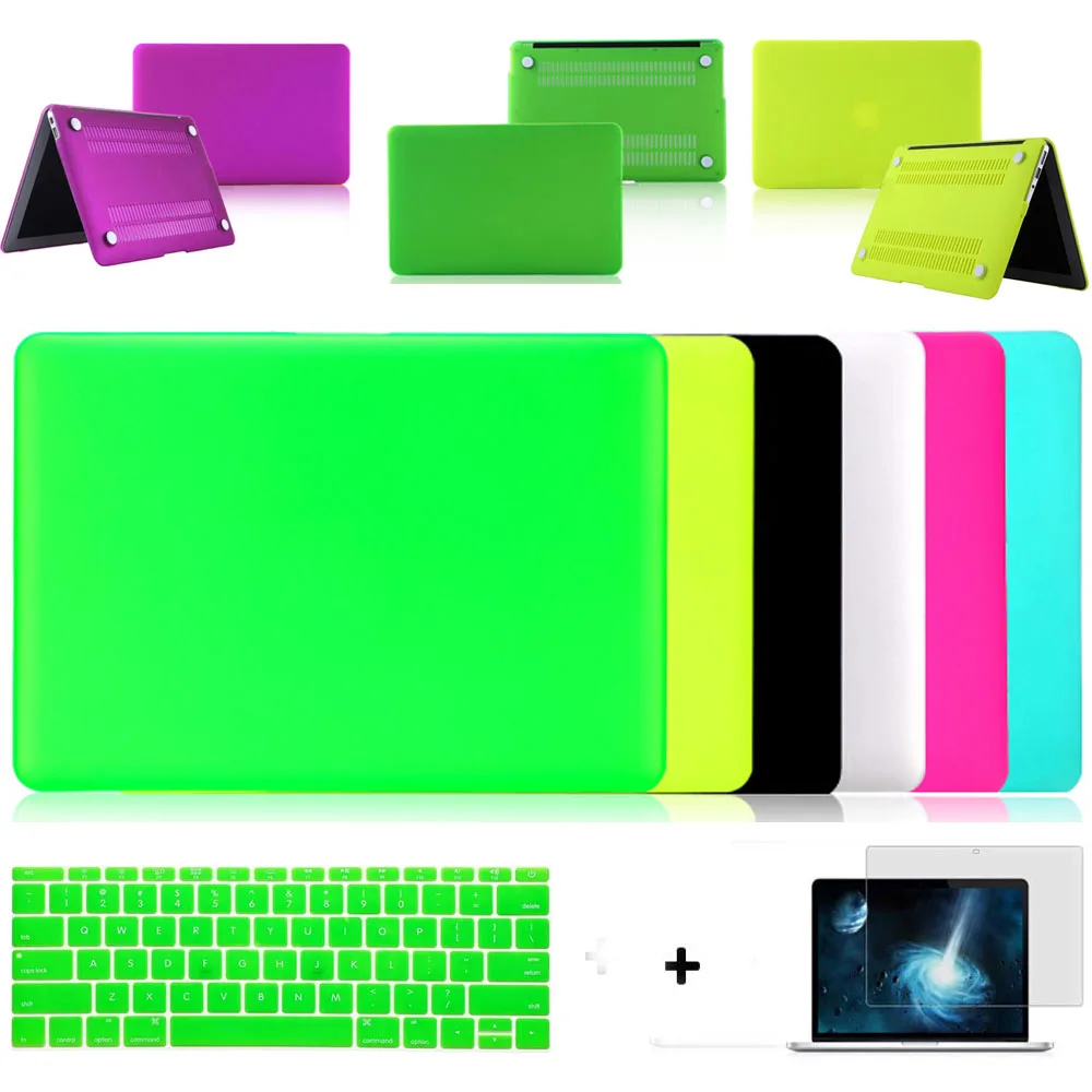 laptop case matte 6 deep colors protective shell for apple macbook pro 13/retina 13 air 11 13+keyboard cover+screen protector laptop case matte 6 deep colors protective shell for apple macbook pro 13/retina 13 air 11 13+keyboard cover+screen protector