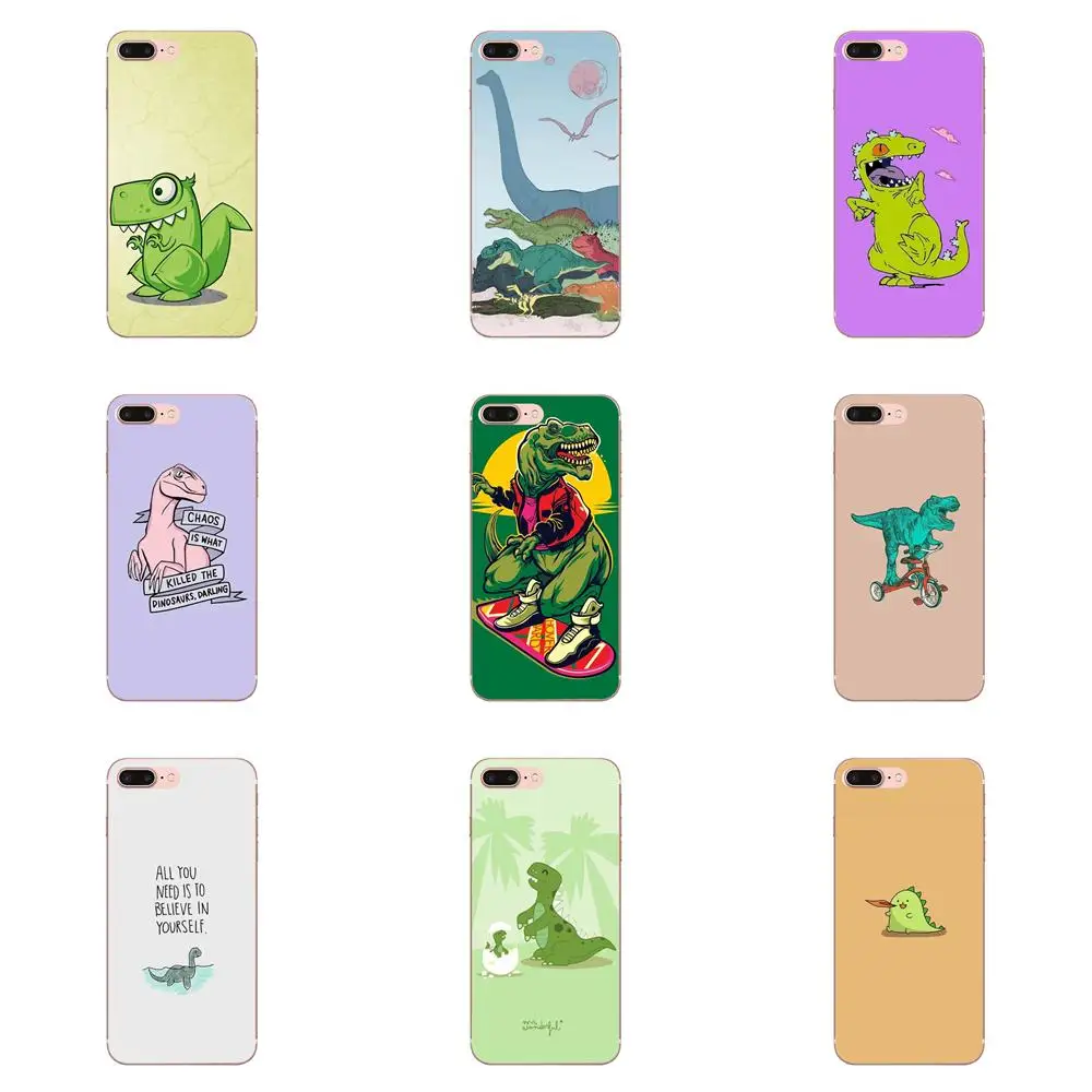

Cute Roaring Dinosaur Classic TPU Cover Cell Phone Cases For Xiaomi Redmi Note 2 3 3S 4 4A 4X 5 5A 6 6A Pro Plus
